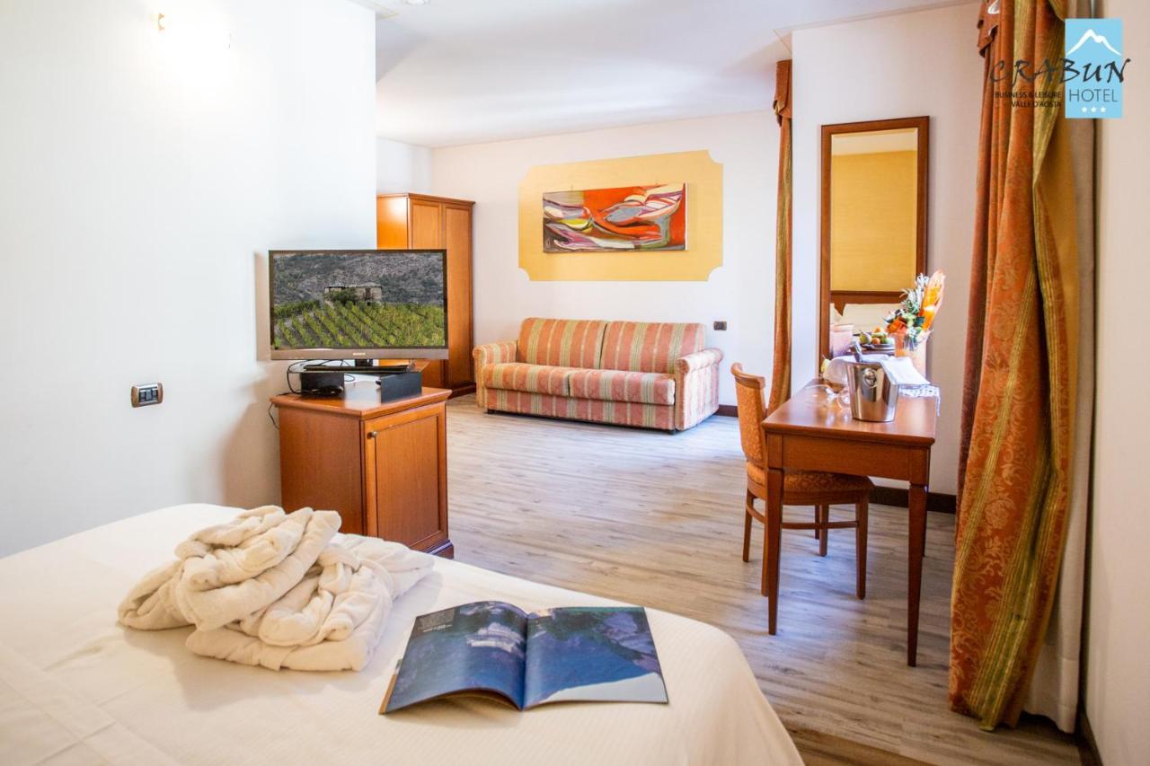 Crabun Hotel Pont-Saint-Martin Exteriör bild