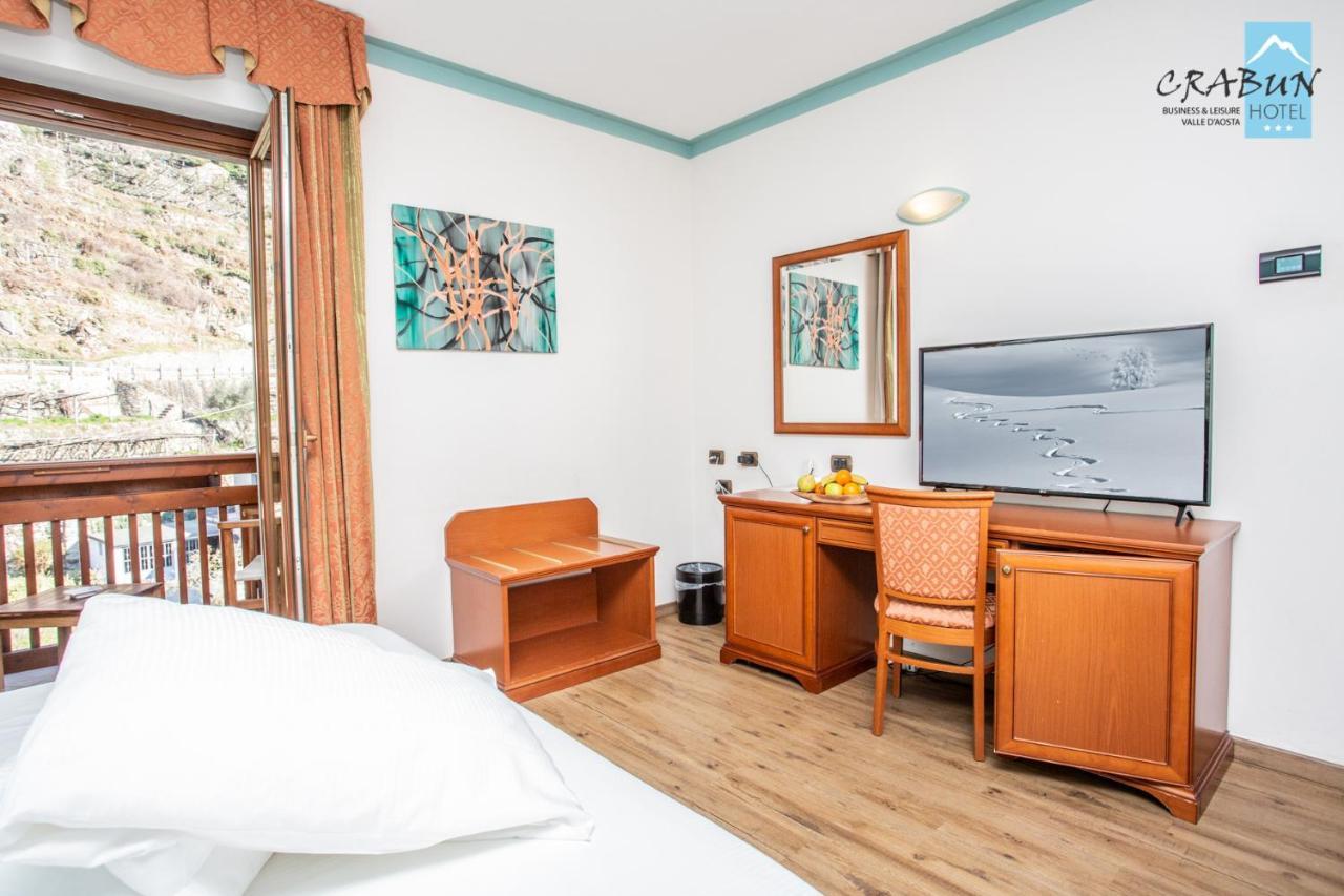 Crabun Hotel Pont-Saint-Martin Exteriör bild