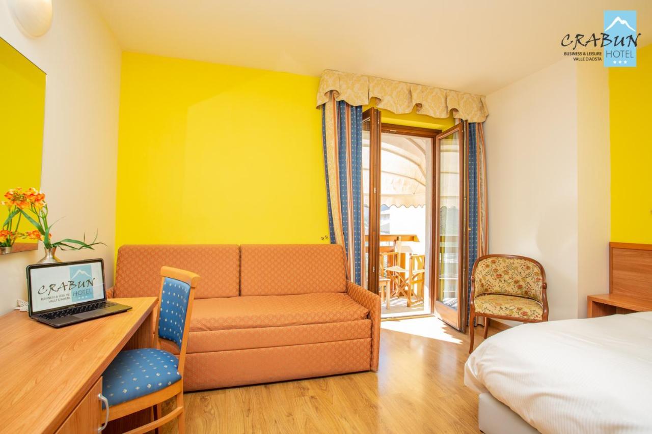 Crabun Hotel Pont-Saint-Martin Exteriör bild